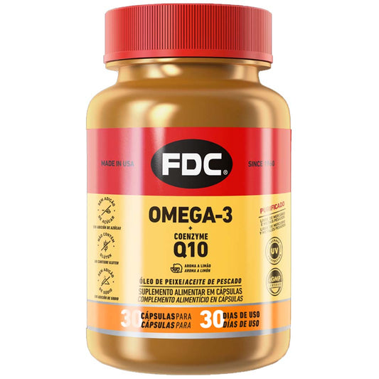 FDC Omega-3 + coenzyme Q10 30 cáps.