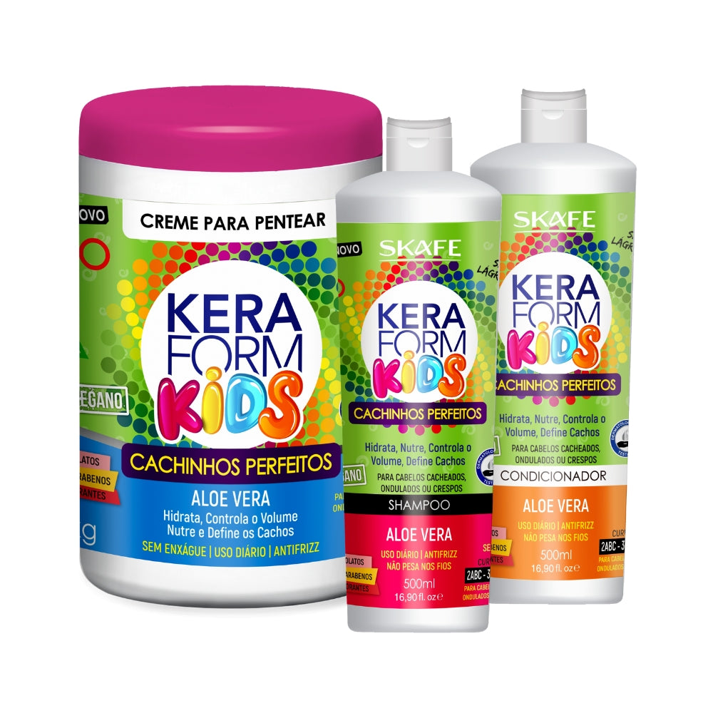 Kit Skafe Infantil Cachinhos Perfeitos – Linha Kids