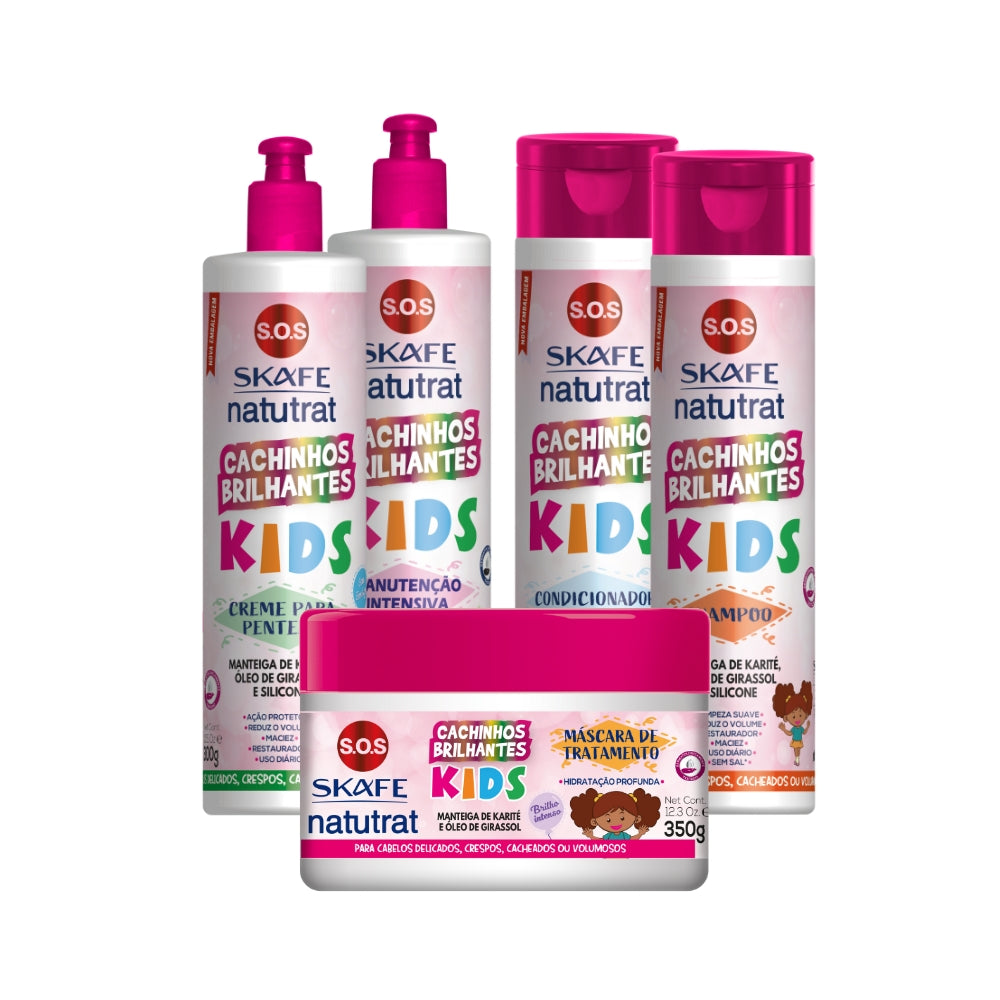 Kit Skafe Infantil Natutrat SOS - Linha Kids