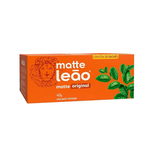 Chá Matte Leão Saquetas - 25 unidades de 40g