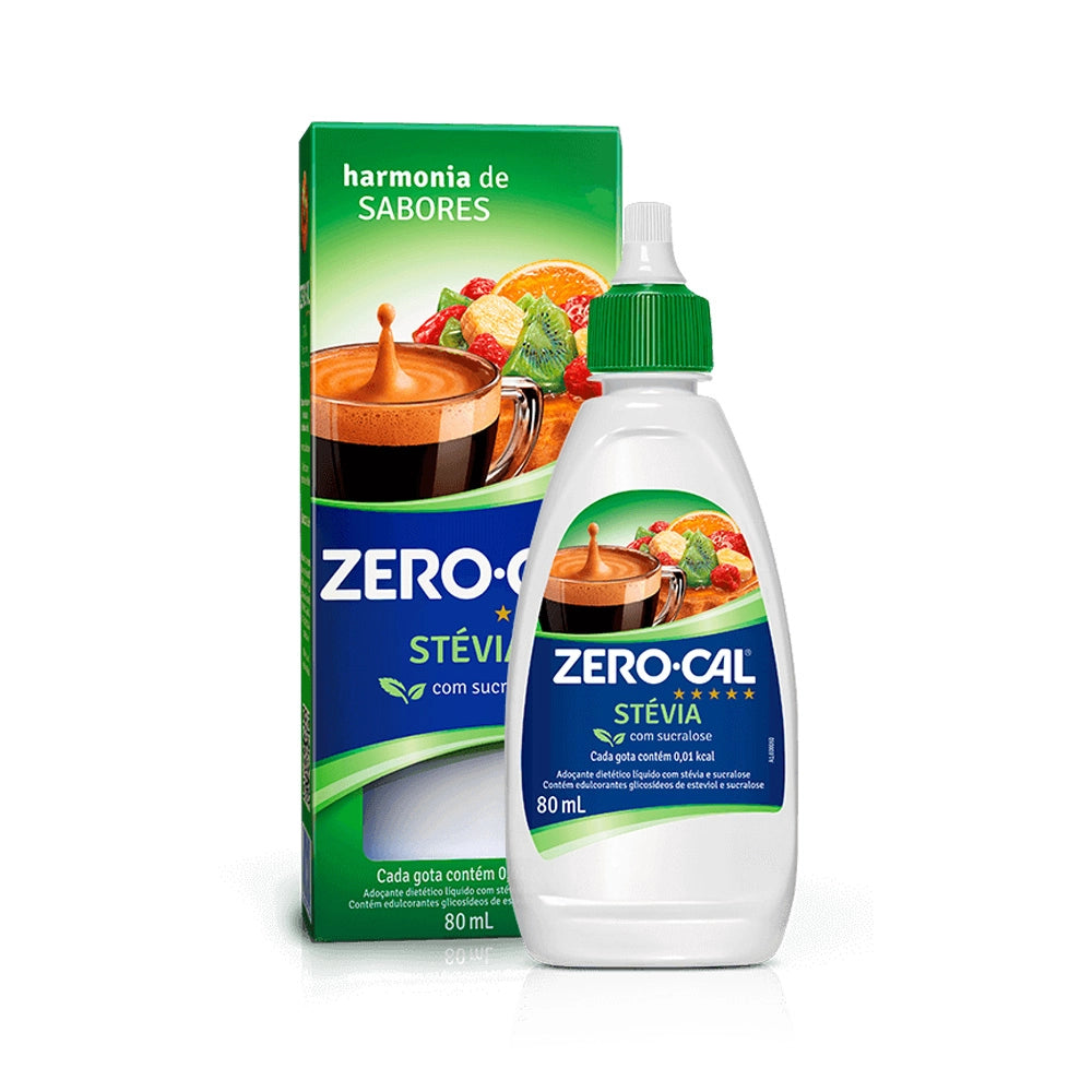 Adoçante Zero-Cal Stévia - Alternativa saudável ao açúcar
