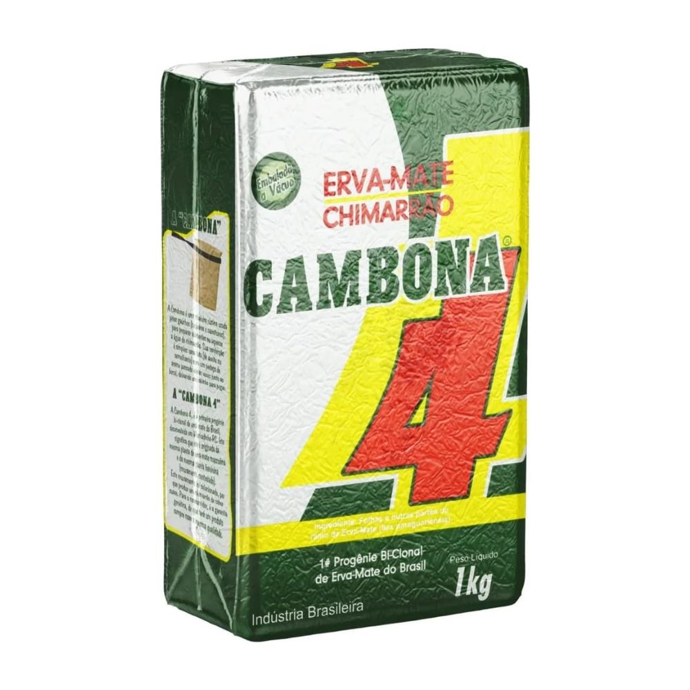 Erva-Mate Chimarrão Cambona 4 1kg Sem Açúcar | Tradição Gaúcha