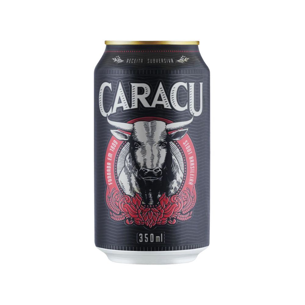 Cerveja Caracu Lata 350ml | Cerveja Escura Brasileira