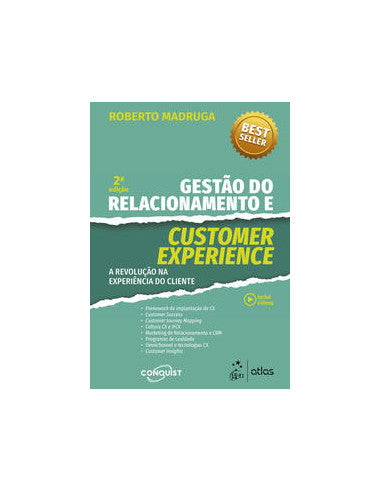 Livro, Gestão do Relacionamento e Customer Experience 2/21[LS]