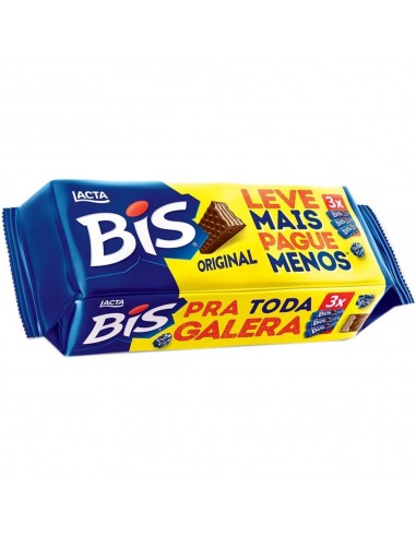 Bis Original Lacta - Pack 3x 126g