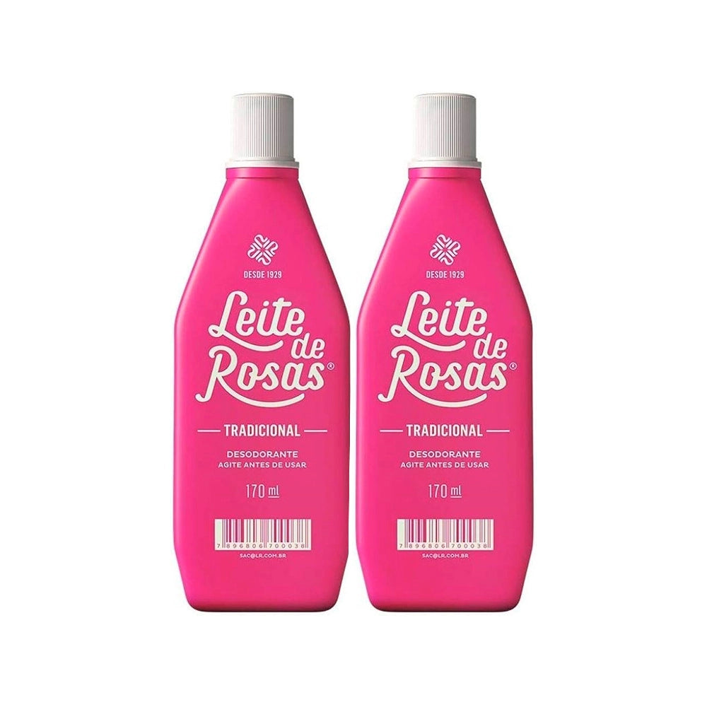 Leite de Rosas Tradicional - Pack 2x170ml