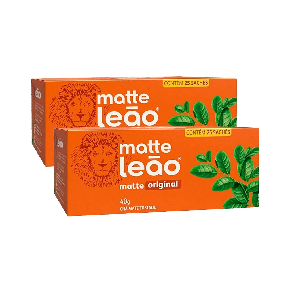 Roasted Leão Matte Tea Pack - 2x 25 bags (40g)