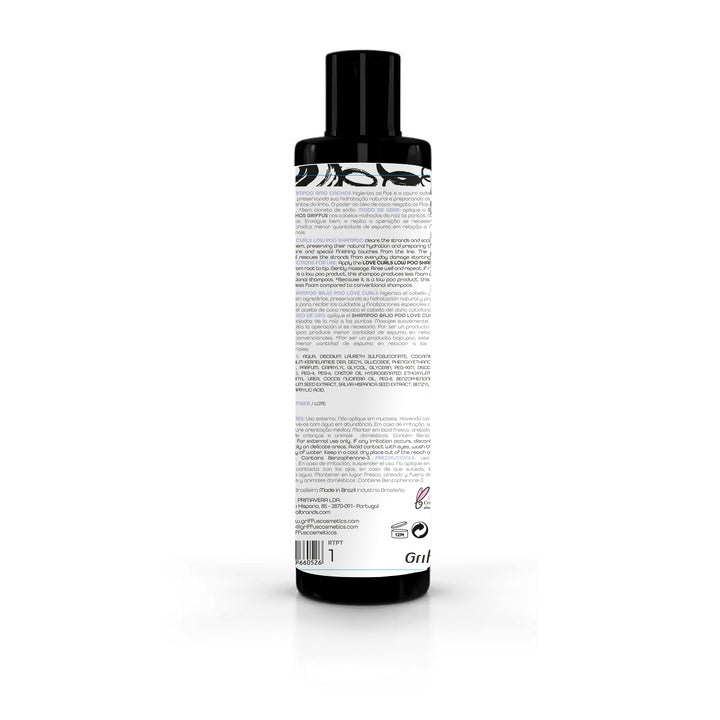 SHAMPOO LIMPEZA SUAVE (2A-4C) LOVE CURLS 400 ML - griffuscosmeticos