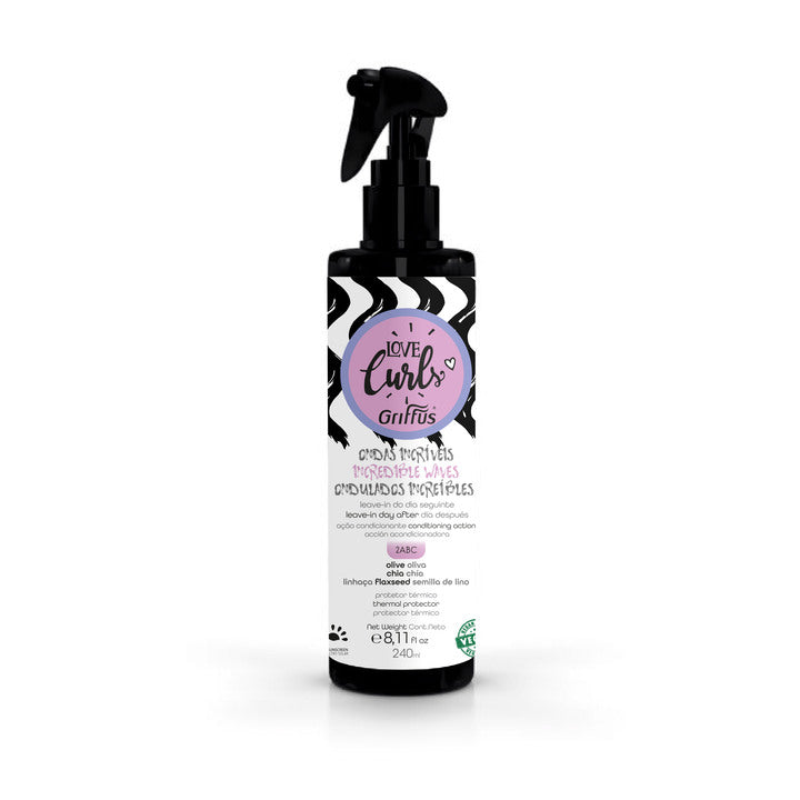 LEAVE-IN (2ABC) ONDULADOS LOVE CURLS240 ML - griffuscosmeticos