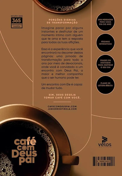 Café com Deus Pai 2025 - de Junior Rostirola - Nova Edição