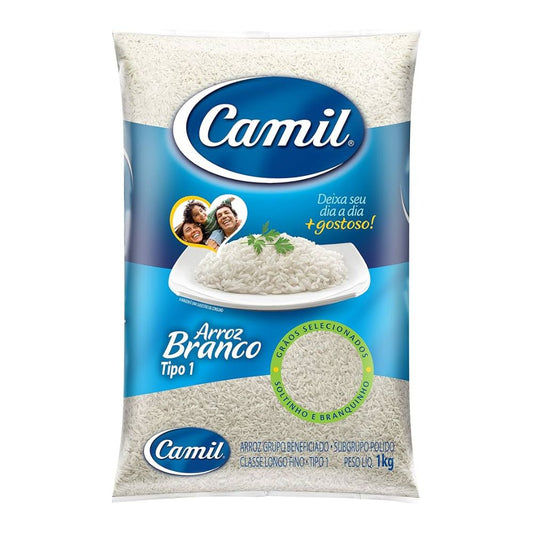 Arroz Branco Camil Premium Selection 1kg