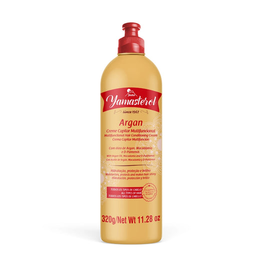 Creme Multifuncional Yamasterol Argan - Hidratação e Nutrição Intensa - 320ml