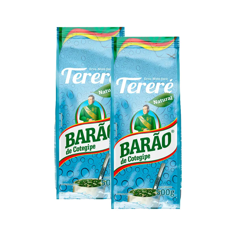 Erva-Mate Natural Tereré [Barão de Cotegipe] - Pack 2x 500g