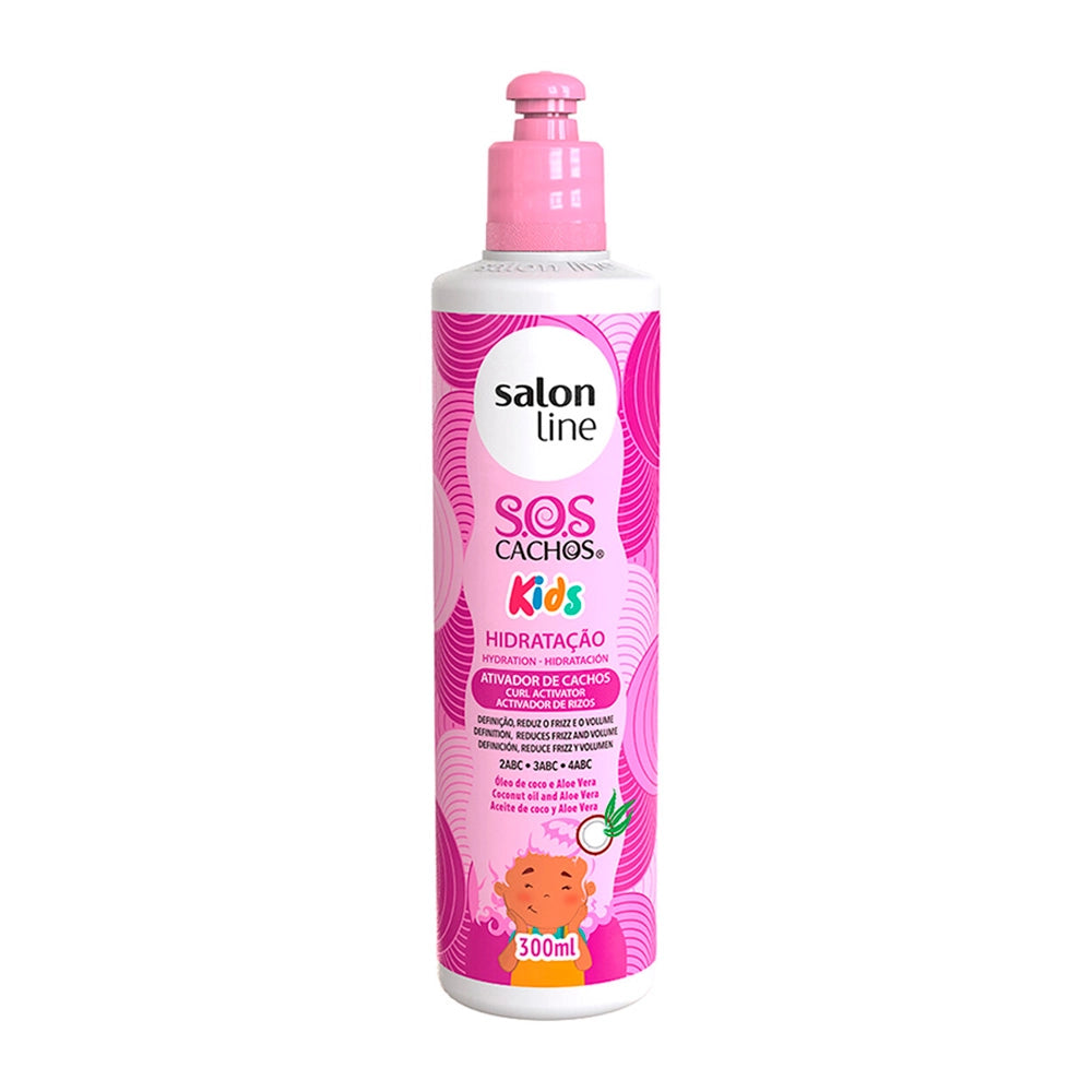 Ativador de Cachos Kids Salon Line - Hidratação SOS Cachos 300ml