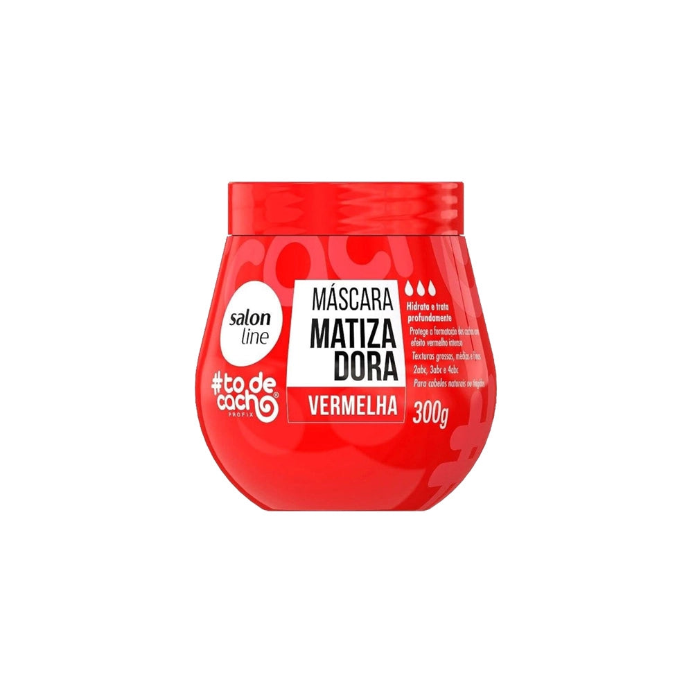 Máscara Matizadora Vermelha Salon Line - 300G