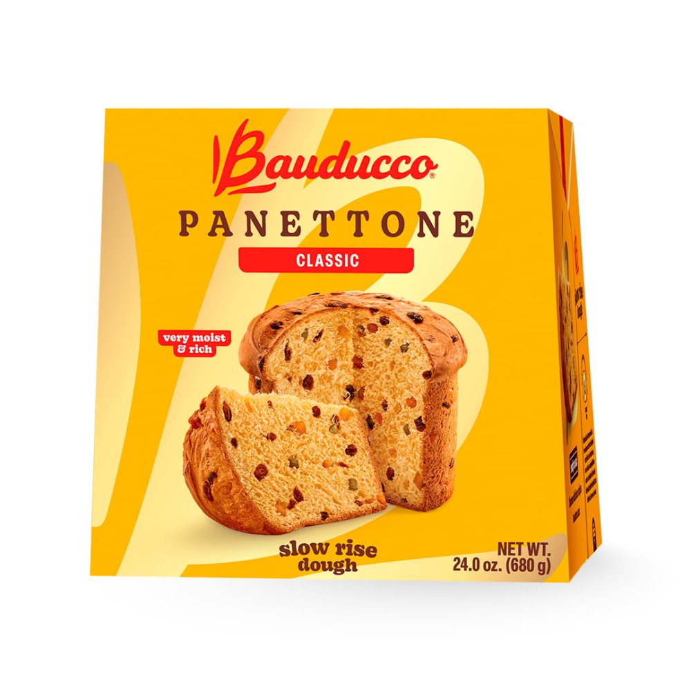 Panettone Bauducco Classic Frutas – 454g | Tradição e Sabor que Encantam