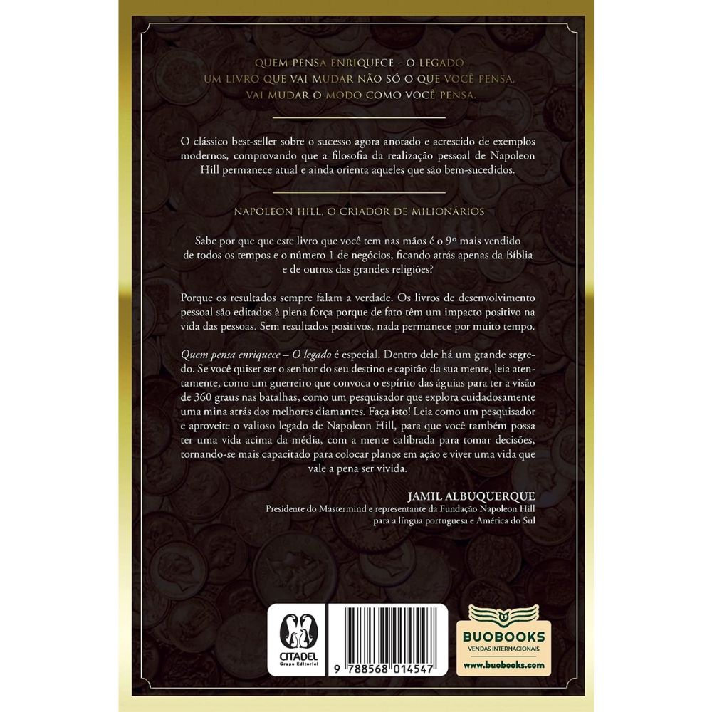 Quem pensa enriquece – O Legado | Hill, Napoleon