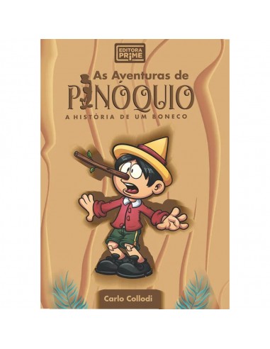 Livro, As aventuras de pinóquio - de Carlo Collodi