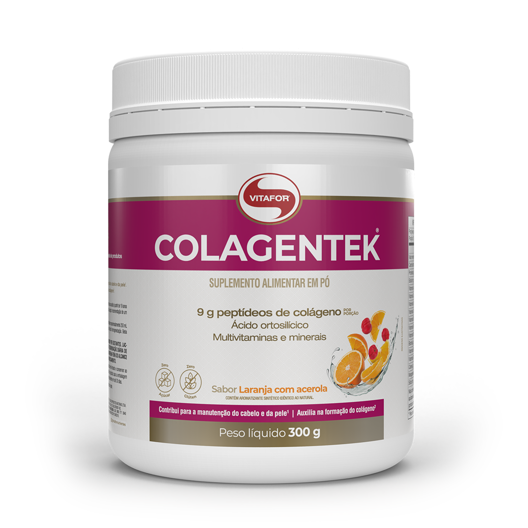 Colagentek - 300g Laranja com Acerola