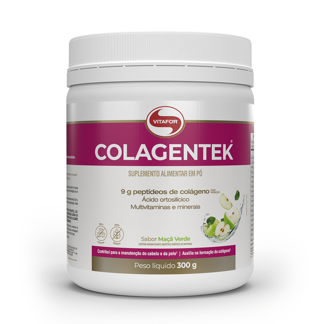 Colagentek - 300g Maça Verde