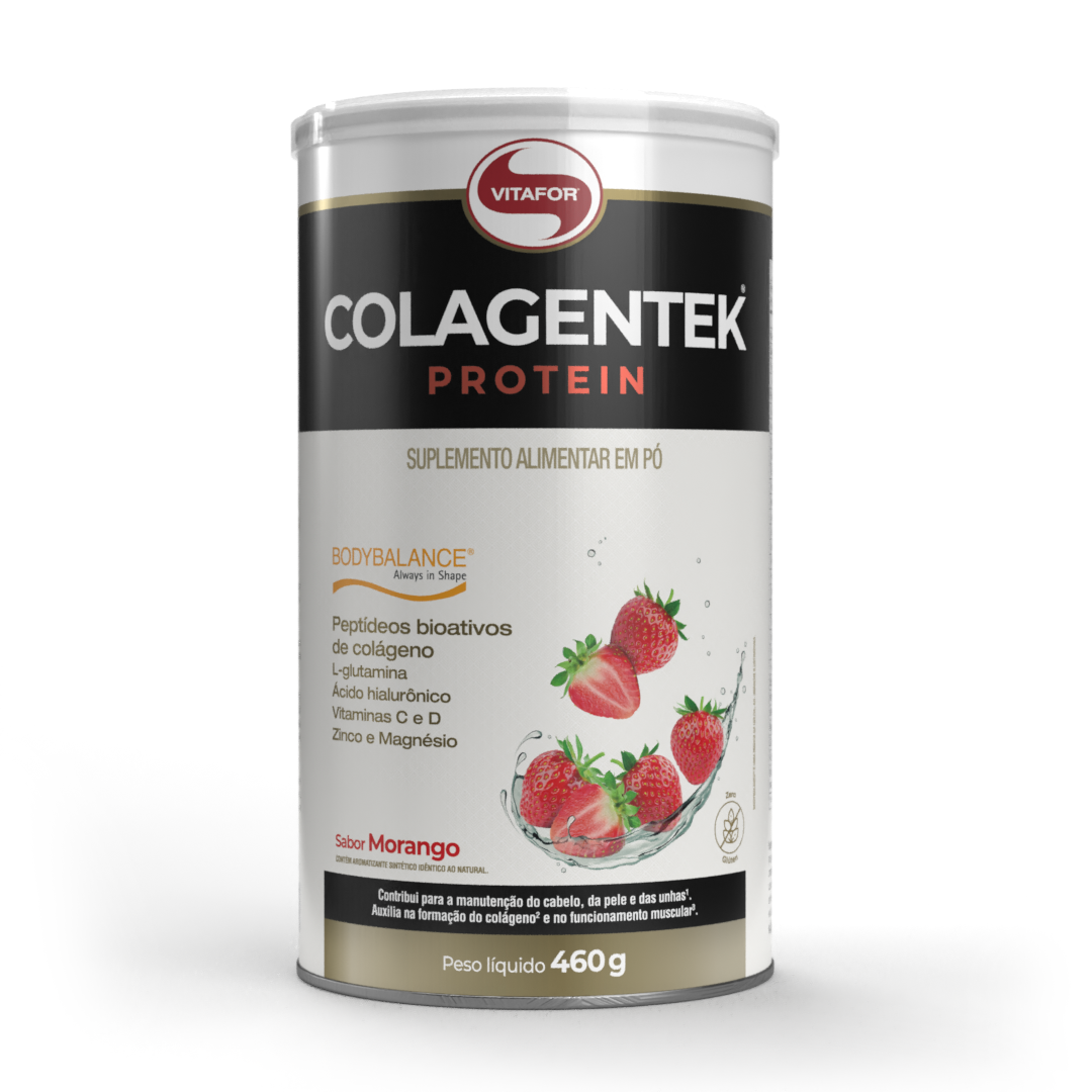 Colagentek Protein - Bodybalance - 460g Morango