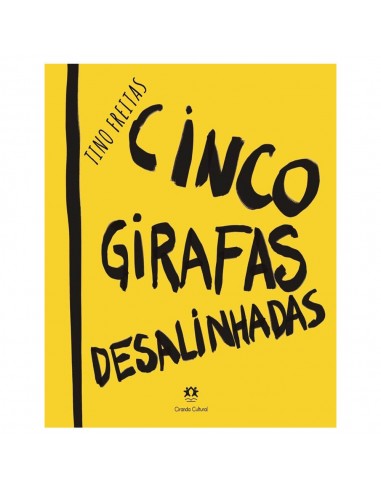 Livro, Cinco girafas desalinhadas - de Tino Freitas