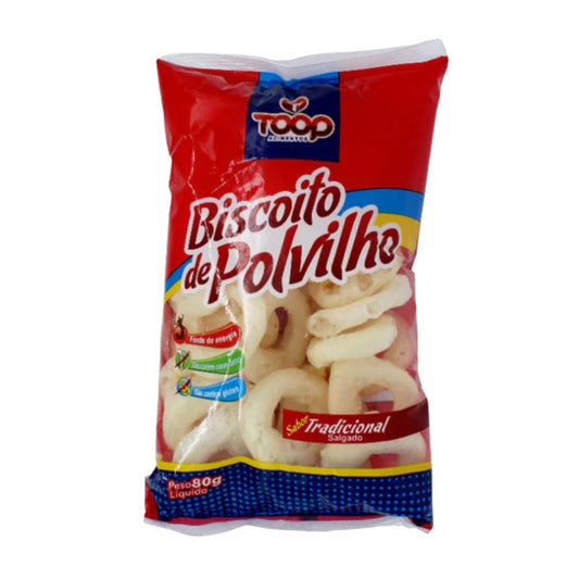 Biscoito de Polvilho Salgado TOOP – 80g