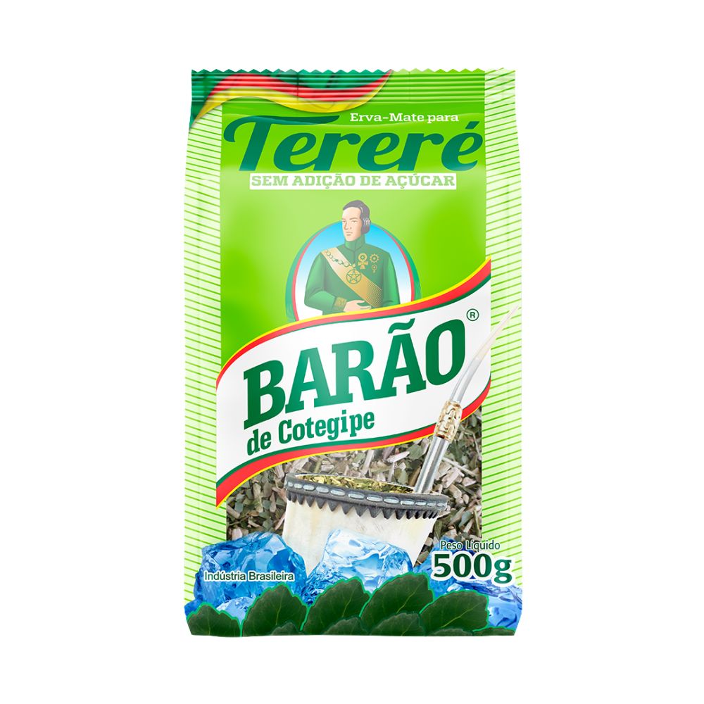 Erva-Mate Tereré Barão 500g | Refrescante e Natural