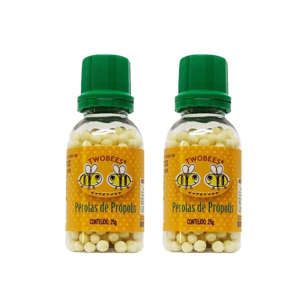 Pérolas de Própolis Twobees - Pack 2x 25g