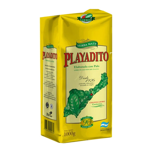 Playadito Yerba Mate 1KG | A Suavidade da Erva-Mate Artesanal