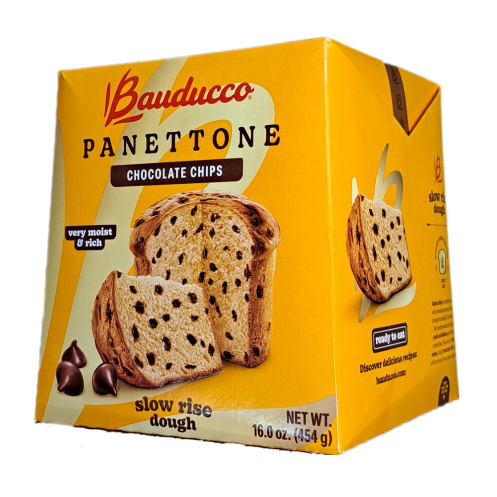 Panettone Chocolate Chips Bauducco 454g