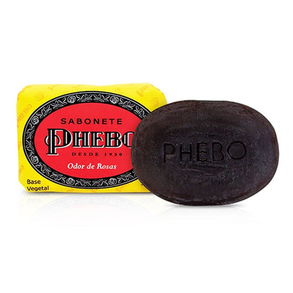 Sabonete Phebo Tradicional em barra, Odor de Rosas - Pack 3x 90gr