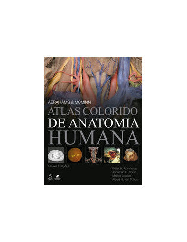 Livro, Abrahams e McMinn Atlas Colorido de Anatomia Humana 8/21[LS]