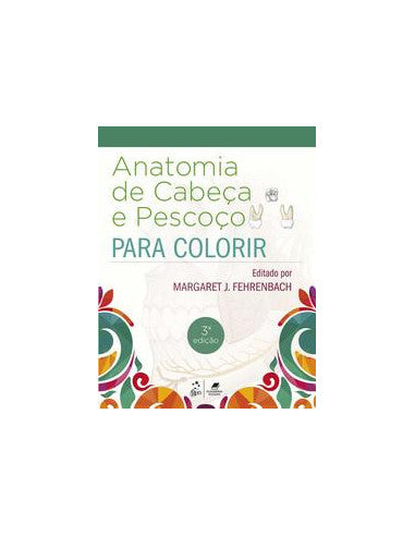 Livro, Anatomia de Cabeça e Pescoço para Colorir 3/20 [LS]