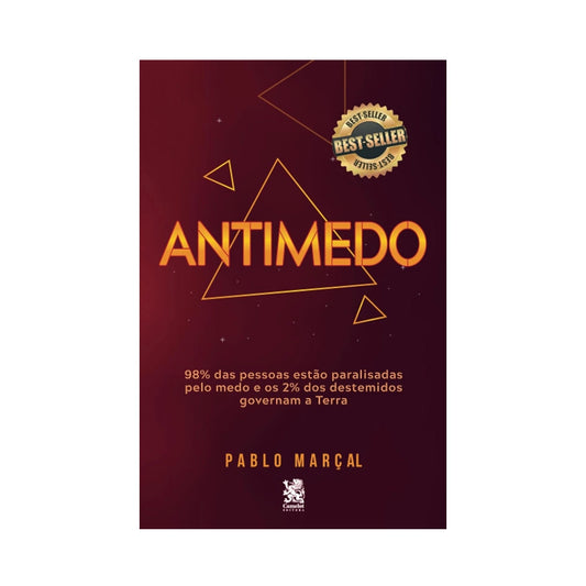 Book, Antimedo - by Pablo Marçal