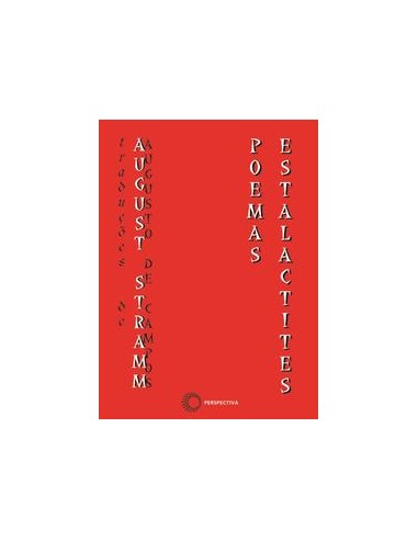 Livro, August Stramm: poemas-estalactites[LS]