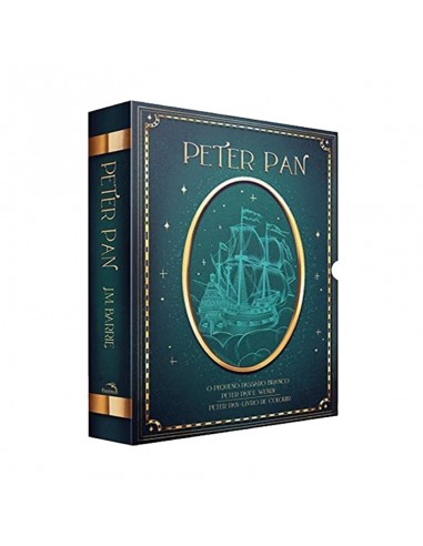 Box Peter Pan: 3 Livros + Pôster + marcadores e Cards - de J.M. Barrie