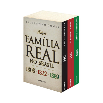 Box- Trilogia Família Real no Brasil