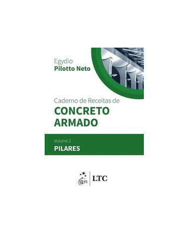 Livro, Caderno de Receitas de Concreto Armado 2 Pilares 1/18[LS]