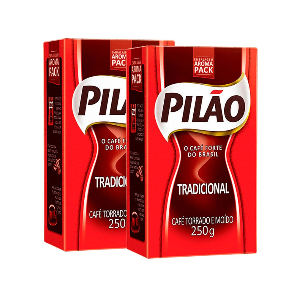 Traditional Coffee Pilão Pack - 2x 250 gr