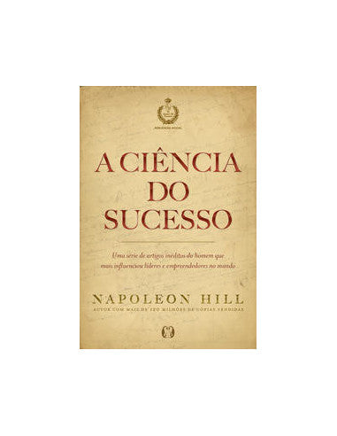 Livro, Ciência do sucesso, A: uma série de artigos inéditos de Hill[LS]