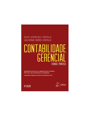 Livro, Contabilidade Gerencial Teoria e Prática (Crepaldi) 8/17[LS]