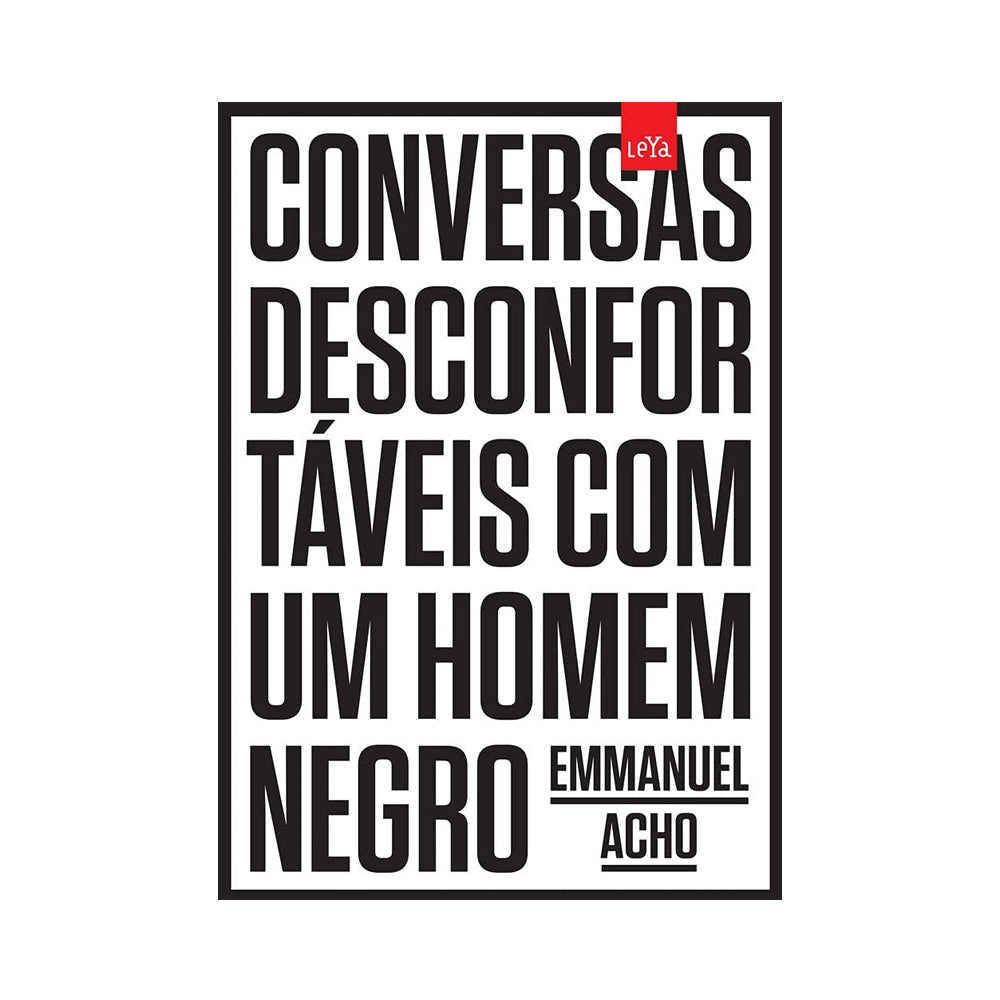 Livro, Conversas desconfortáveis com um homem negro - de Mariana Vargas