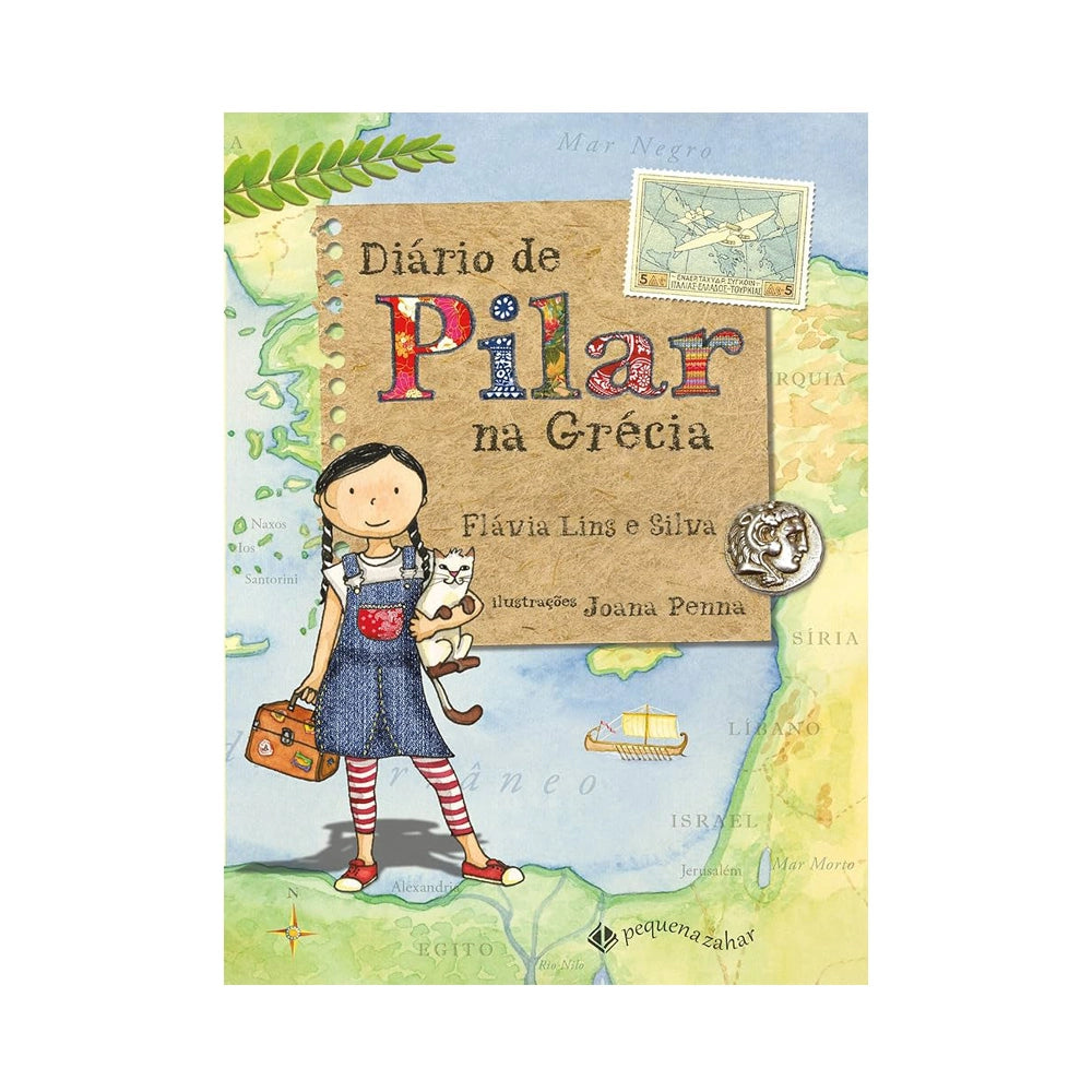 Livro, Diário de Pilar na Grécia - de Flávia Lins e Silva