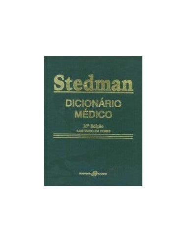 Livro, Dicionário Médico (Stedman) 27/03 FC[LS]