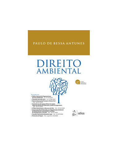 Livro, Direito Ambiental (Antunes) 22/21[LS]