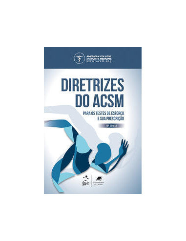 Livro, Diretrizes do ACSM para Testes de Esforço e Prescrição 10/18[LS]