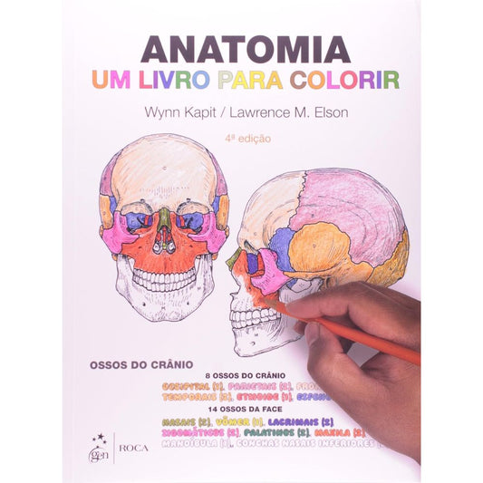 Anatomia um livro para colorir 4/14 | Kapit; Elson