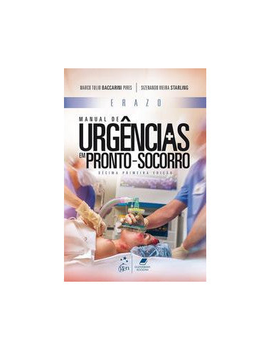 Livro, Erazo Manual de urgências em pronto-socorro 11/17[LS]