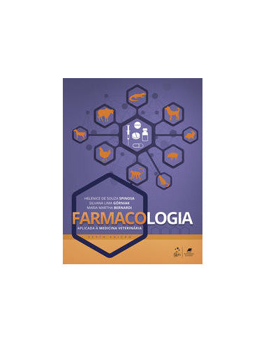 Livro, Farmacologia Aplicada à Medicina Veterinária 6/17[LS]